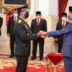 Presiden Jokowi Lantik Jenderal TNI Andika Perkasa Sebagai Panglima TNI